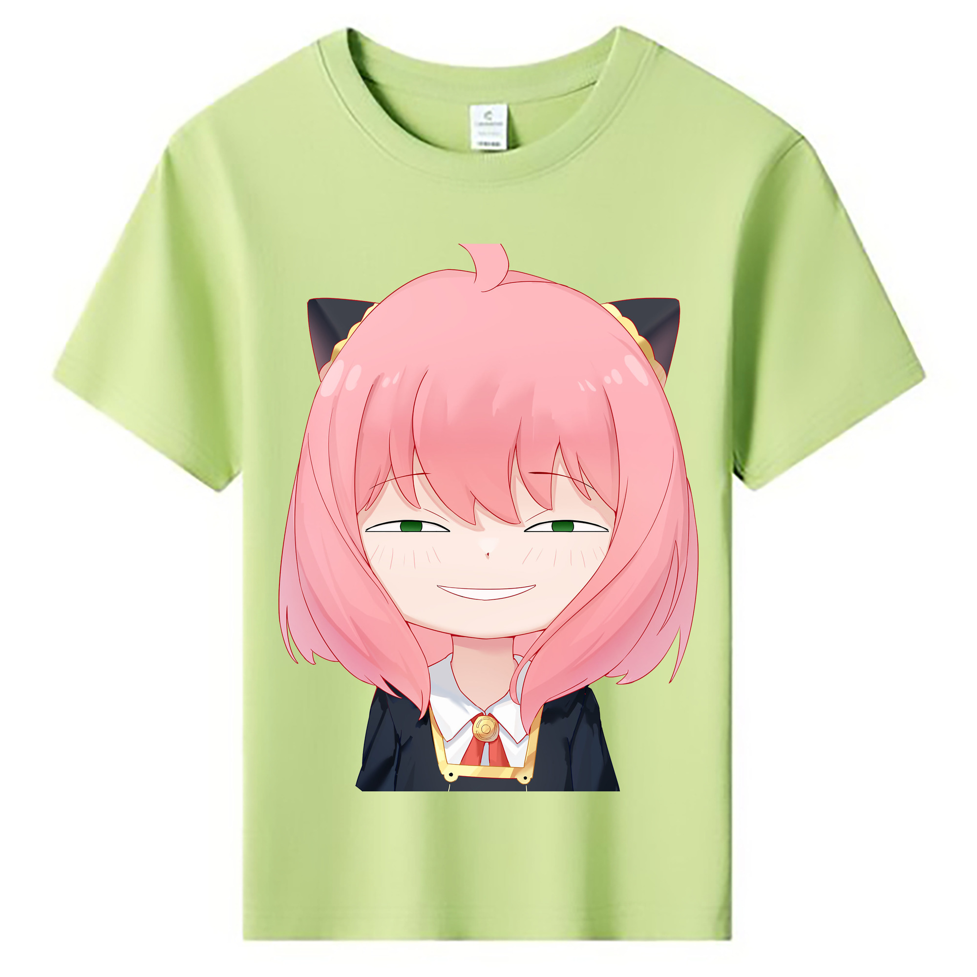 （画像用） SPY×FAMILY间谍家家酒 綿100％キッズTシャツ（フロントプリント）